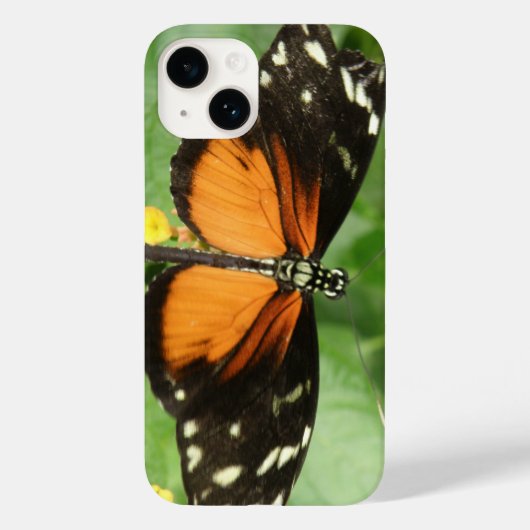 Tiger Longwing Butterfly Case-Mate iPhone Hülle (Rückseite)