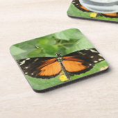 Tiger Longwing Butterfly Cork Untersetzer (Linke Seite)