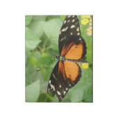 Tiger Longwing Butterfly Notepad Notizblock (Rotiert)