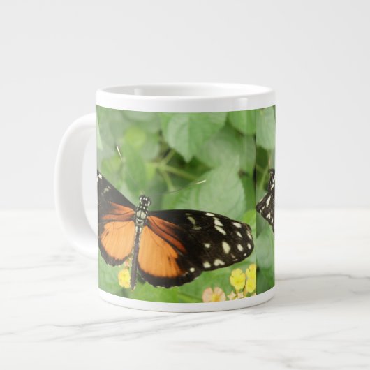 Tiger Longwing Butterfly Tasse (Vorderseite Links)