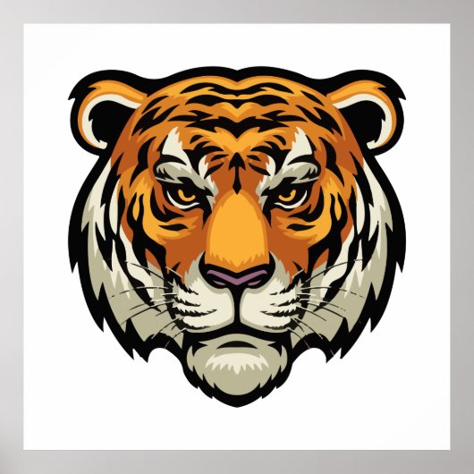 Tiger-Look Poster (Vorne)