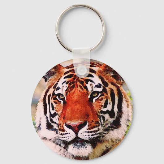 Tiger Look Schlüsselanhänger (Vorderseite)