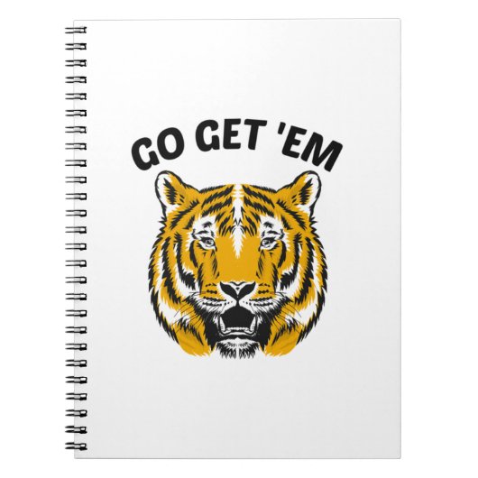 TIGER LOS GEHT'S NOTIZBLOCK (Vorderseite)