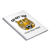 TIGER LOS LEGT LOS NOTIZBLOCK (Rechte Seite)