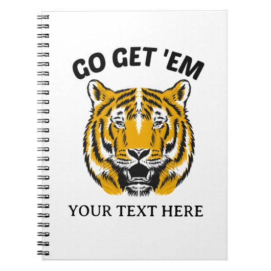 TIGER LOS LEGT LOS NOTIZBLOCK (Vorderseite)