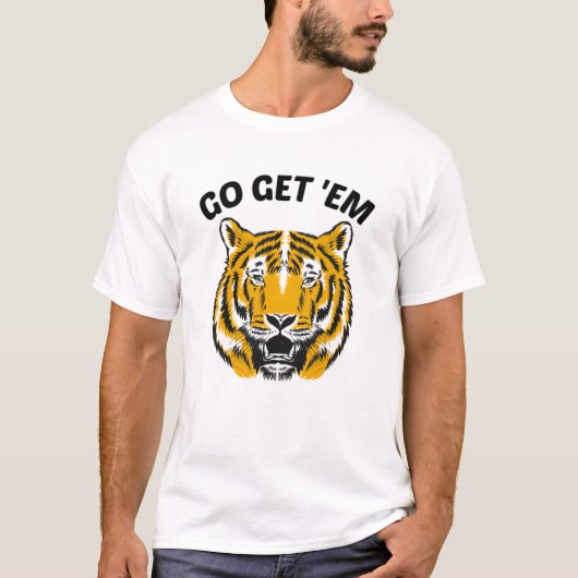 TIGER LOS LEGT LOS T-Shirt (Vorderseite)