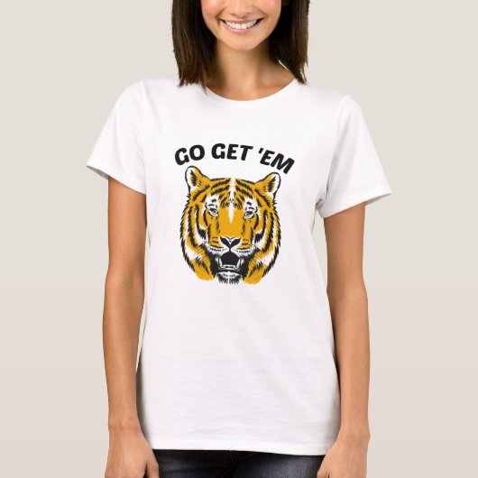 TIGER LOS LEGT LOS T-Shirt (Vorderseite)