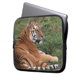 Tiger Lounges Laptop-Sieb Laptopschutzhülle (Vorderseite Links)