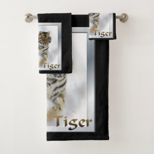 Tiger Lovers Badhandtuch Set