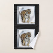 Tiger Lovers Badhandtuch Set (Handtuch)