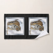 Tiger Lovers Badhandtuch Set (Handtuch)