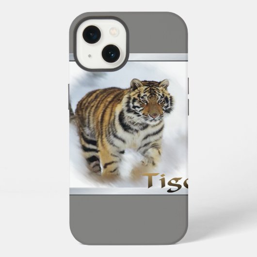 Tiger Lovers iPhone Hülle (Rückseite)