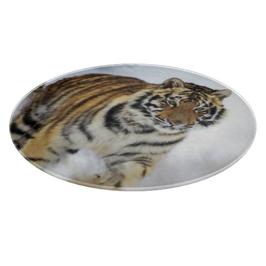 Tiger Lovers Kunst Schneidebrett (Ecke)