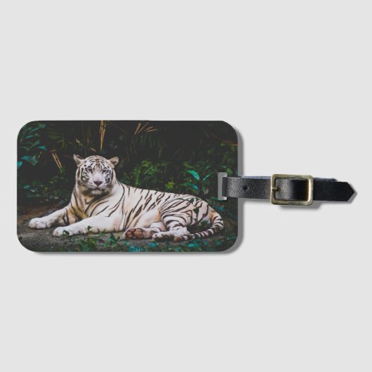 Tiger Luggage Tag Gepäckanhänger (Vorderseite (Horizontal))