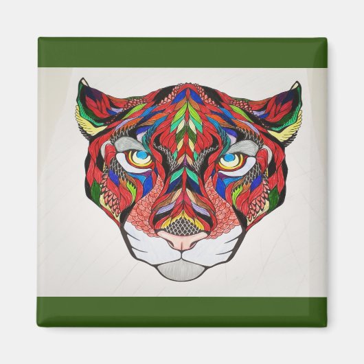 Tiger Magnet (Vorne)