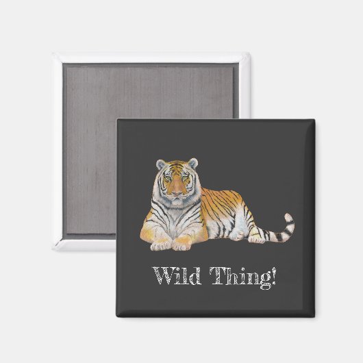 Tiger Magnet (Vorderseite/Rückseite)