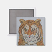 Tiger Magnet (Vorderseite/Rückseite)