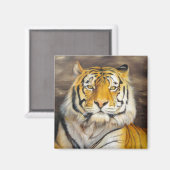Tiger magnet (Vorderseite/Rückseite)