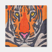 Tiger - Magnet (Vorne)
