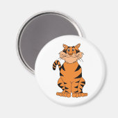 Tiger Magnet (Vorderseite/Rückseite)