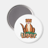 TIGER! MAGNET (Vorderseite/Rückseite)