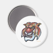 Tiger Magnet (Vorderseite/Rückseite)