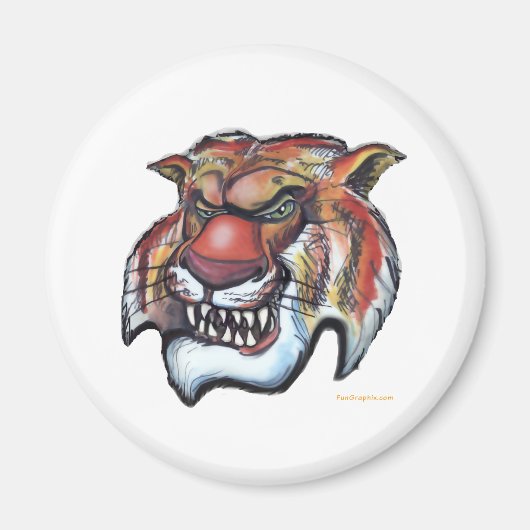 Tiger Magnet (Vorne)