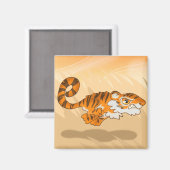 Tiger Magnet (Vorderseite/Rückseite)
