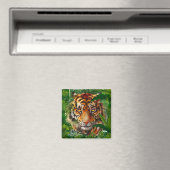 Tiger Magnet - Naturdschungel Große Katzen (In Situ (Geschirrspüler))