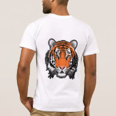 Tiger Majesty T-Shirt (Rückseite)