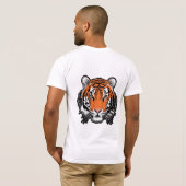 Tiger Majesty T-Shirt (Schwarz voll)
