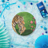 Tiger-Mama-Papierplatte Pappteller (Party)