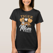 Tiger Mama Wildtiere Zookeeper Mütter Da T-Shirt (Vorderseite)