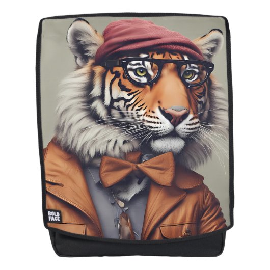 Tiger Man | Rucksack (Vorderseite)