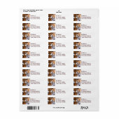 Tiger Markings Mailing Labels (Vorne)