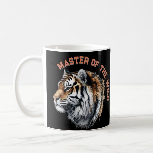 Tiger Master of the Wild Kaffeetasse (Links)