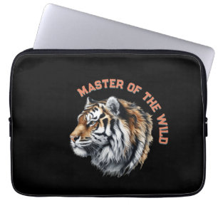 Tiger Master of the Wild Laptopschutzhülle