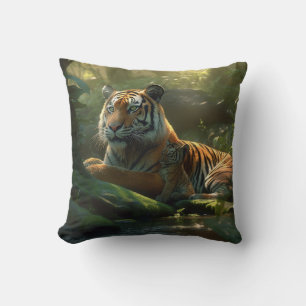 Tiger Maternal Zuneigung Kissen