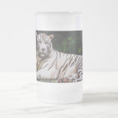 Tiger Mattglas Bierglas (Mittel)
