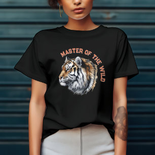 Tiger Meister der Wildnis T-Shirt