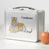 Tiger Metall Brotdose (Beispiel)