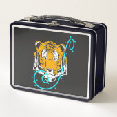 Tiger Metall Brotdose (Vorderseite)
