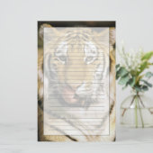 Tiger Michigan Zoo Briefpapier (Stehend Vorderseite)