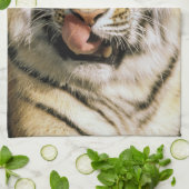 Tiger Michigan Zoo Handtuch (Gefaltet)