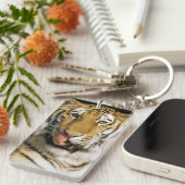 Tiger Michigan Zoo Schlüsselanhänger (Vorderseite rechts)