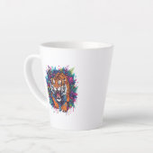 Tiger Milchtasse (Linke Ecke)