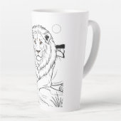 Tiger milchtasse (Rechte Ecke)