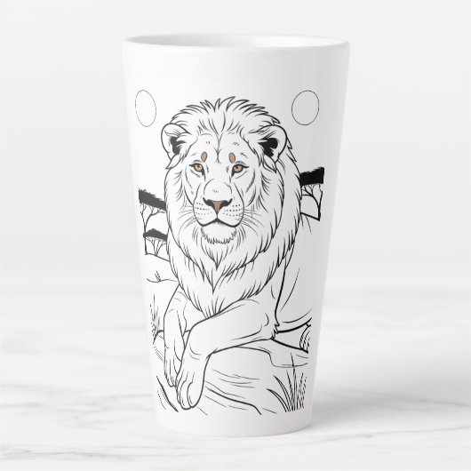 Tiger milchtasse (Vorderseite)