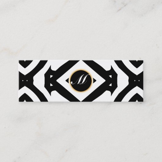 Tiger Mini Visitenkarte (Vorderseite)