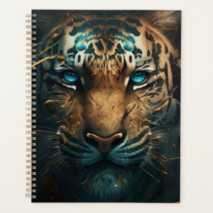 Tiger mit blauen Augen Planer